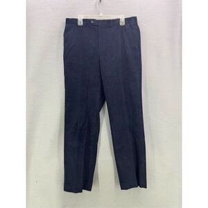 Lauren Ralph Lauren Mens Blue Corduroy Utility Press Trouser Pants Size 36Wx32L